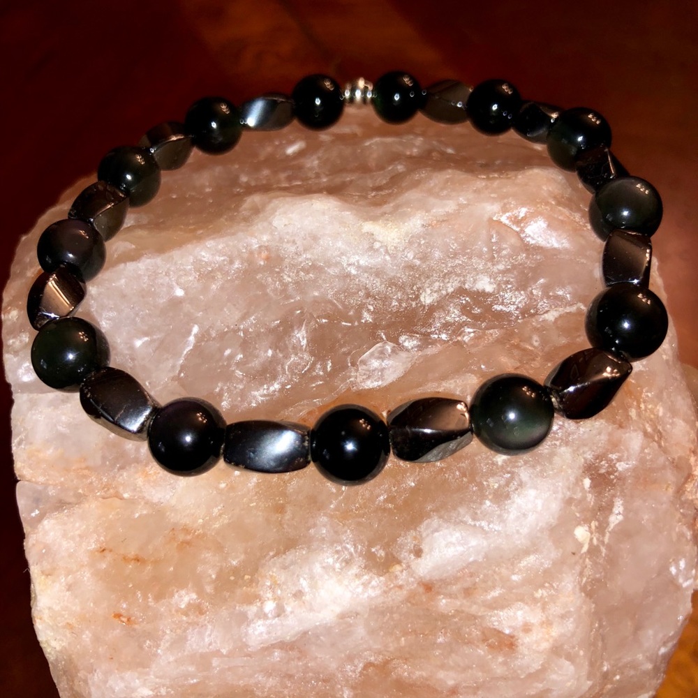 Authentic Gemstone Beaded Bracelet